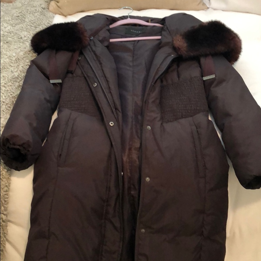 Tahari Knee-length winter jacket